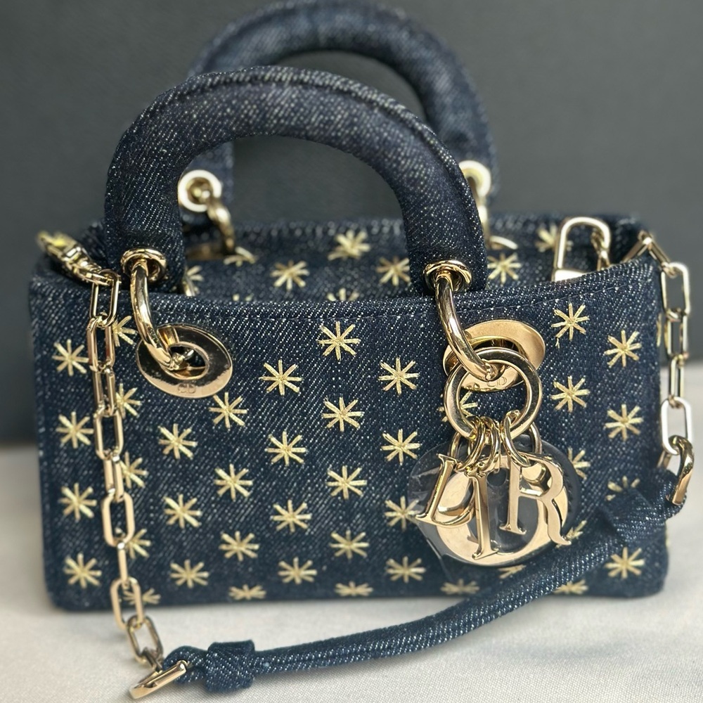 Auth. Dior Lady D-Joy Micro bag
